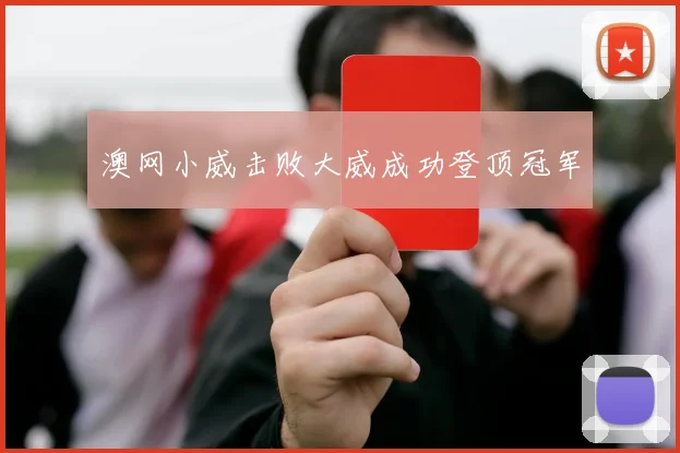 澳网小威击败大威成功登顶冠军